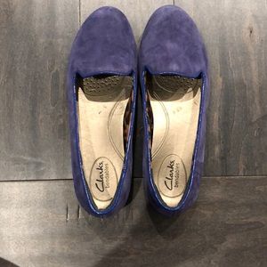 Clark’s Navy loafers